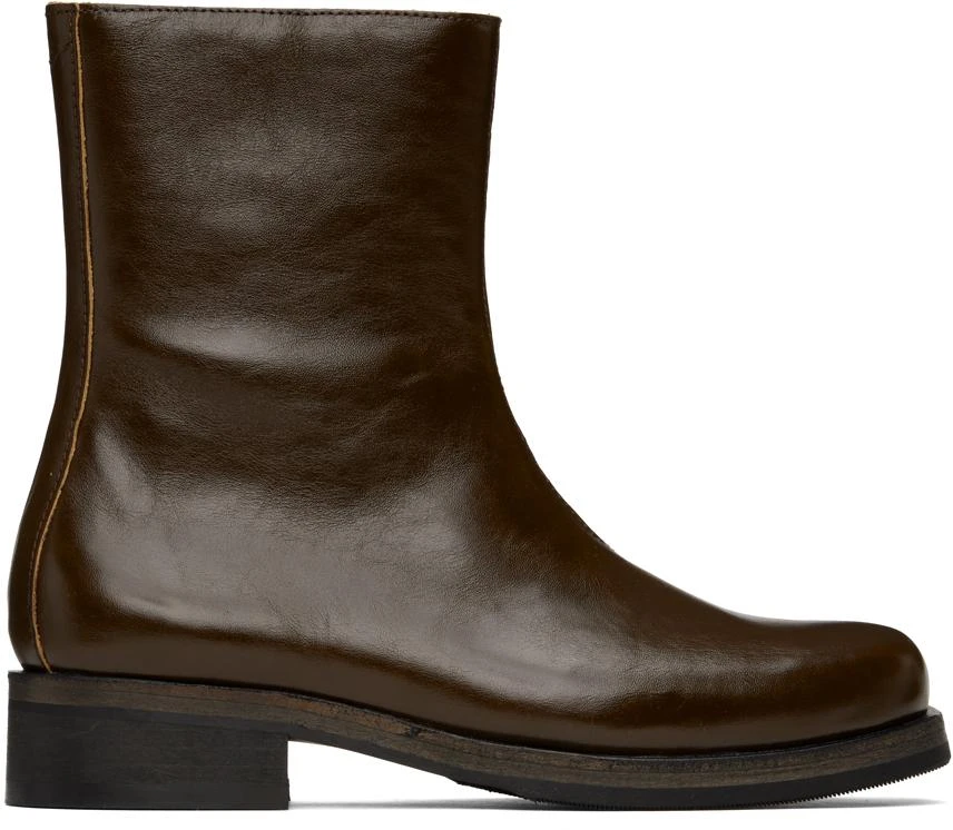商品Our Legacy|Brown Camion Boots,价格¥4448,第1张图片