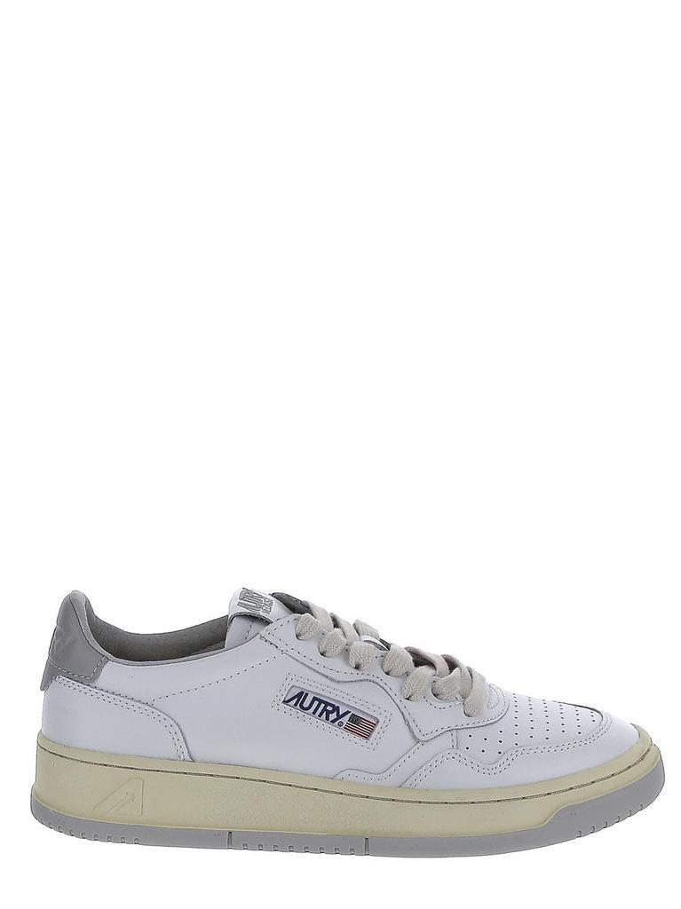 商品Autry|White and Grey Sneakers,价格¥1091,第1张图片