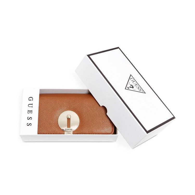 商品GUESS|Augustina Boxed Large Flap Organizer Wallet, Created for Macy's,价格¥214,第4张图片详细描述