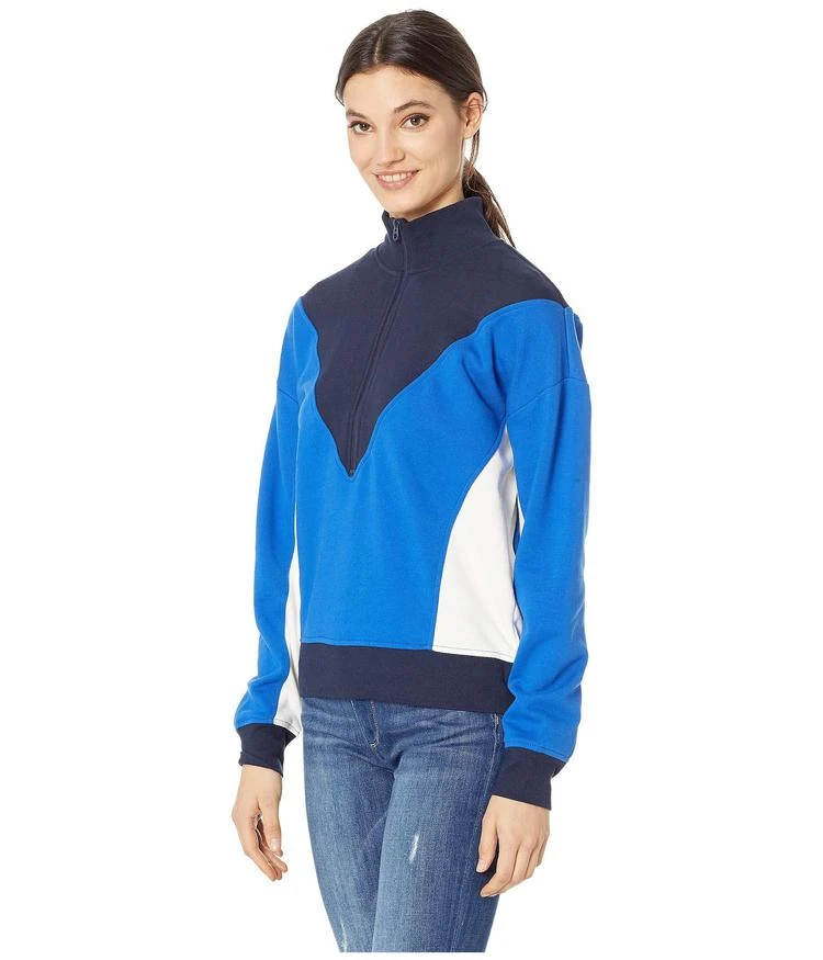 商品Juicy Couture|Track Terry Color Block Zip-Up Pullover,价格¥167,第2张图片详细描述