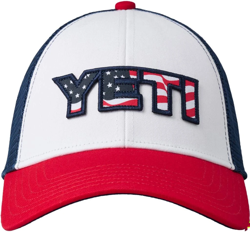 商品YETI|YETI Men's Waving Flag Trucker Hat,价格¥206,第2张图片详细描述