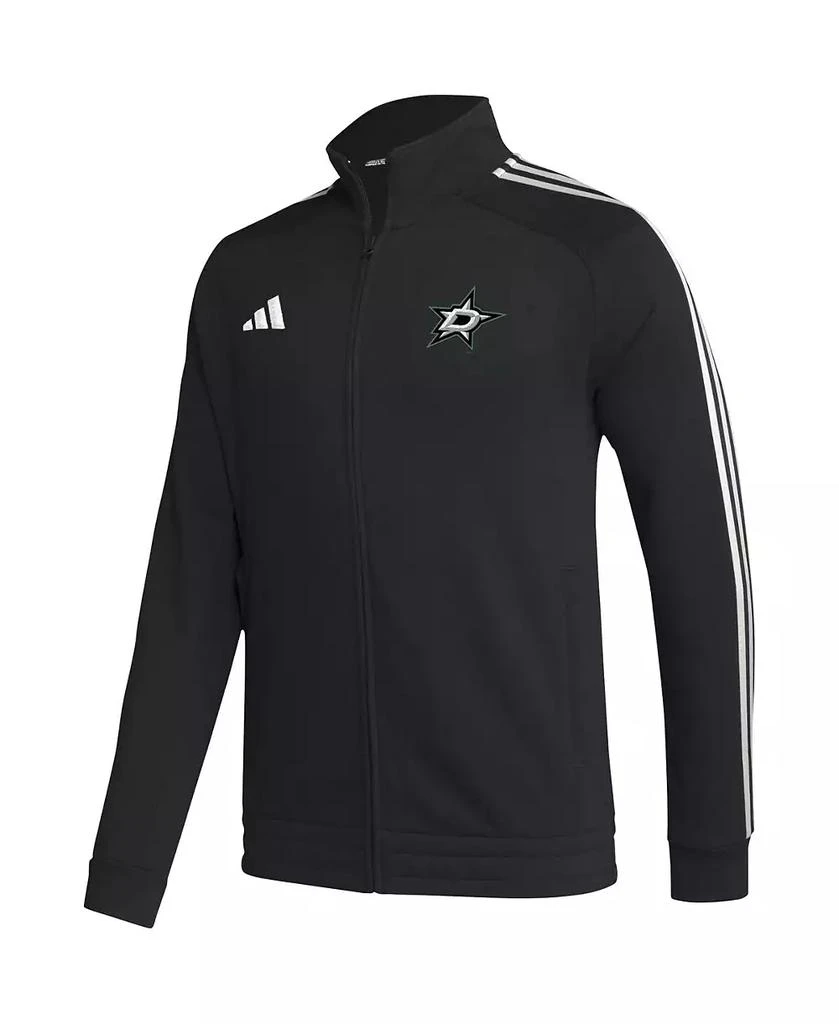 商品Adidas|Men's Black Dallas Stars Raglan Full-Zip Track Jacket,价格¥501,第3张图片详细描述