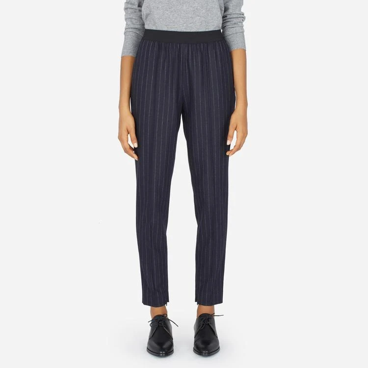 商品Everlane|羊毛暗条纹九分长裤,价格¥921,第1张图片