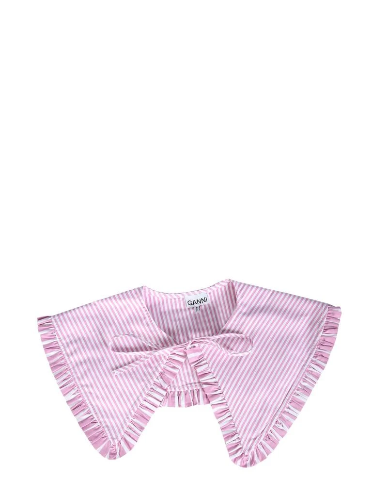 商品Ganni|Ganni Flounce Collar,价格¥579,第1张图片