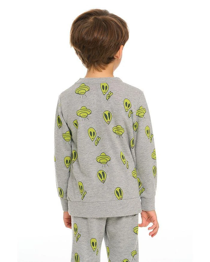 商品Chaser|Boys' Alien Print Sweatshirt - Little Kid,价格¥417,第2张图片详细描述