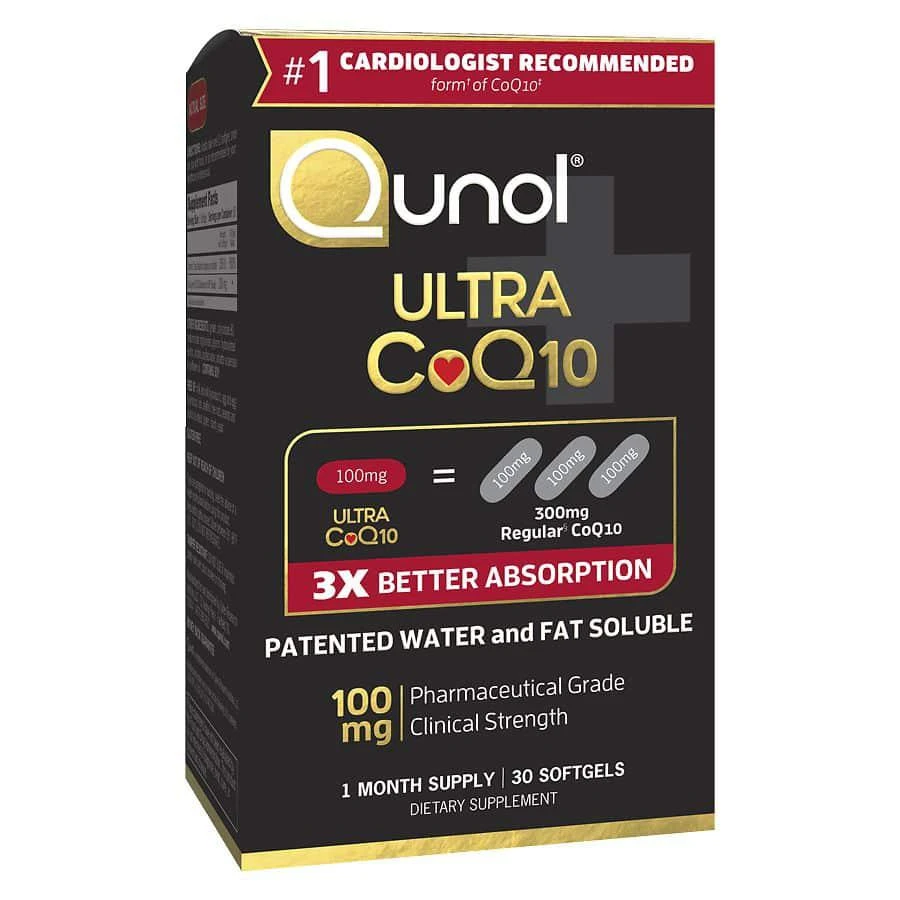 商品Qunol|Ultra 100 mg CoQ10 Dietary Supplement Softgels,价格¥218,第1张图片