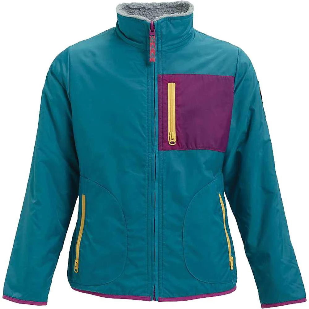 商品Burton|Girls' Snooktwo Reversible Fleece Jacket,价格¥435,第1张图片