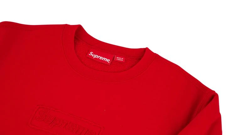 商品Supreme|Supreme Cutout Logo Crewneck,价格¥2259-¥2407,第3张图片详细描述