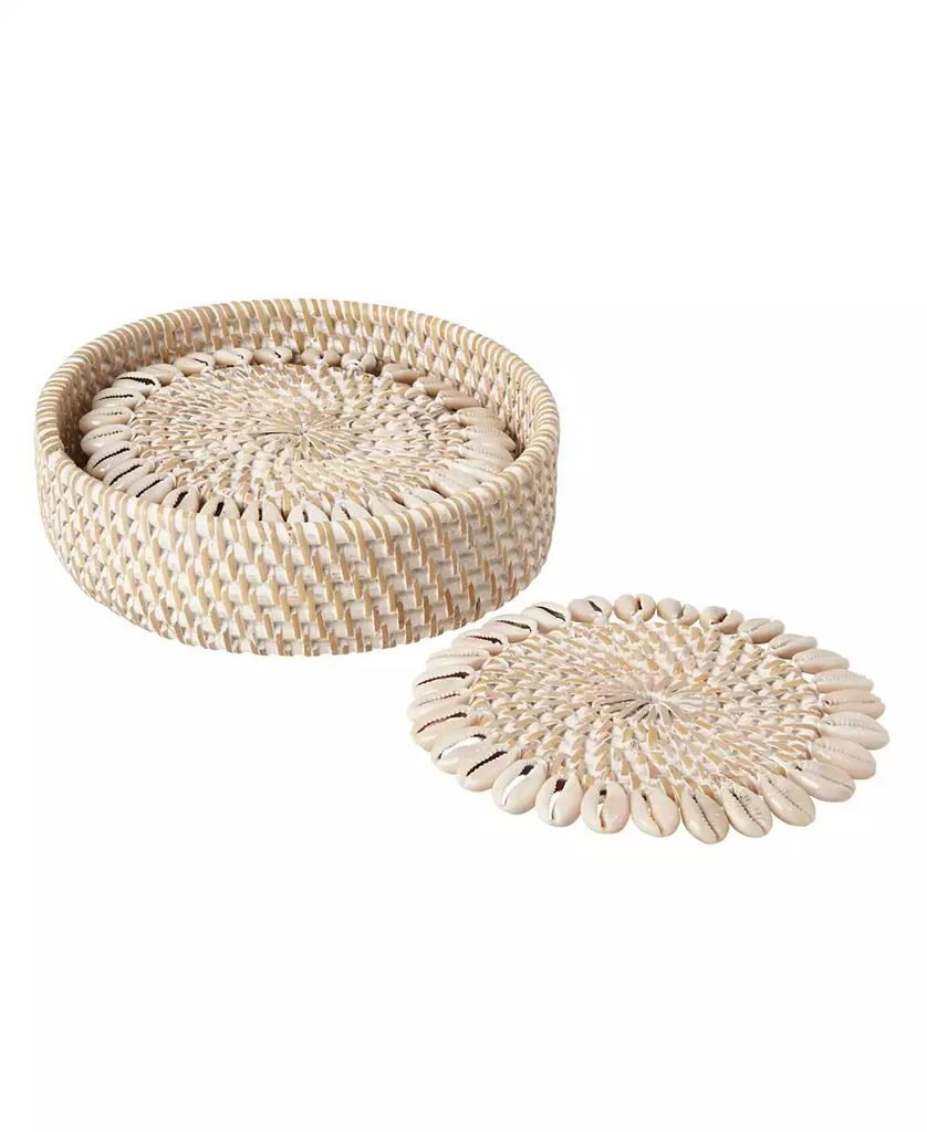 商品Mode Living|Capiz Coasters, Set of 4,价格¥539,第2张图片详细描述