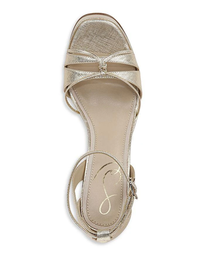 商品Sam Edelman|Women's Kamille Strappy Platform High Heel Sandals,价格¥718,第3张图片详细描述