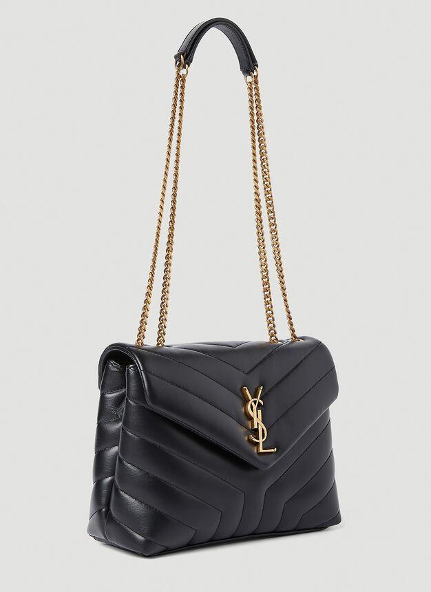 商品Yves Saint Laurent|Loulou Small Shoulder Bag in Black,价格¥18949,第4张图片详细描述