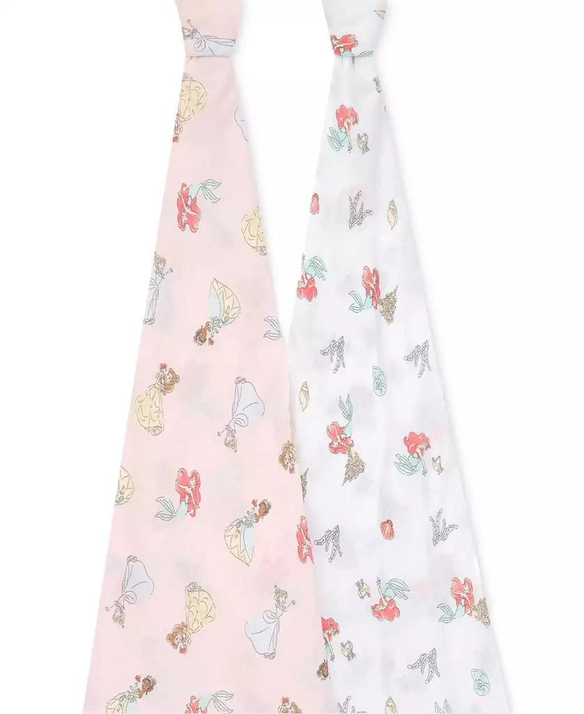 商品aden + anais|Baby Girls Mermaid Muslin Swaddles, Pack of 2,价格¥187,第2张图片详细描述