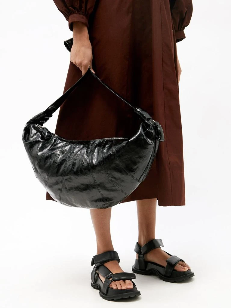 商品Lemaire|Croissant large coated-linen bag,价格¥8643,第3张图片详细描述