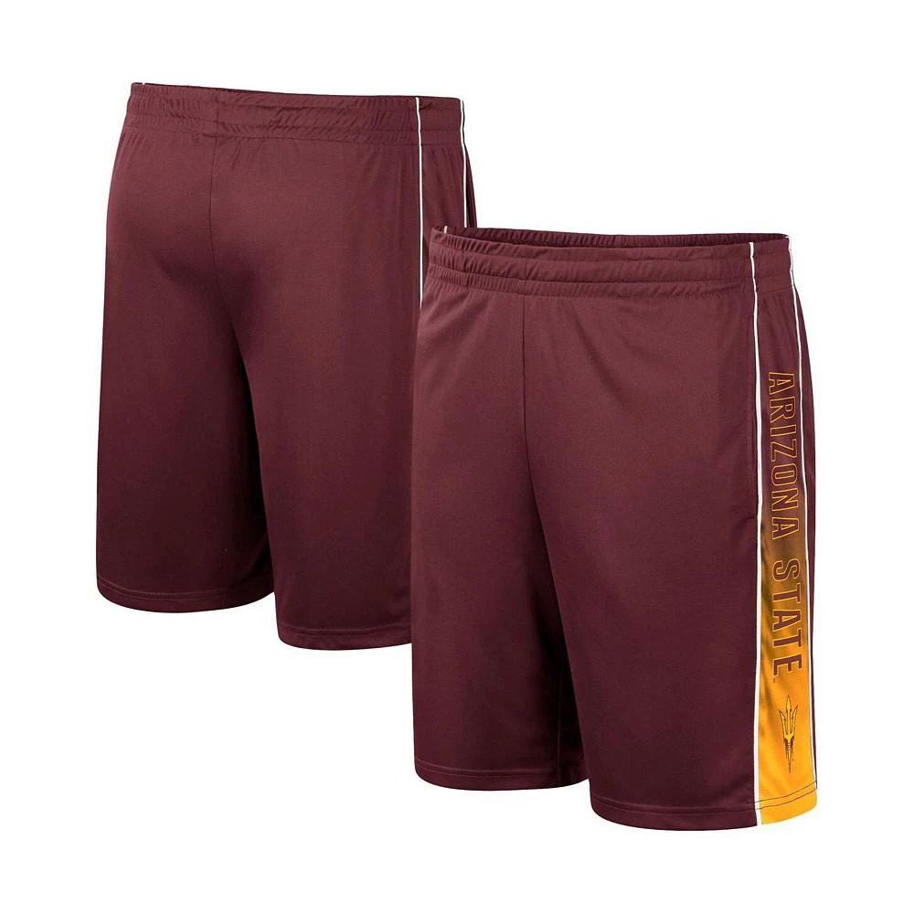 商品Colosseum|Men's Maroon Arizona State Sun Devils Lazarus Shorts,价格¥180,第1张图片