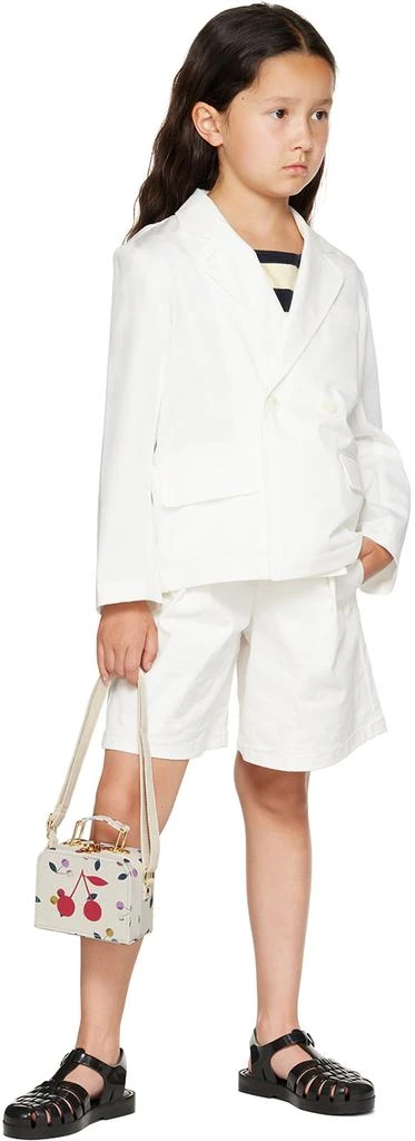 商品Bonpoint|Kids White Tiya Coat,价格¥515,第4张图片详细描述
