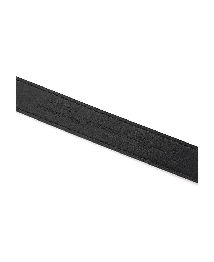 商品PINKO|Love Birds Leather Thin Belt,价格¥555,第4张图片详细描述