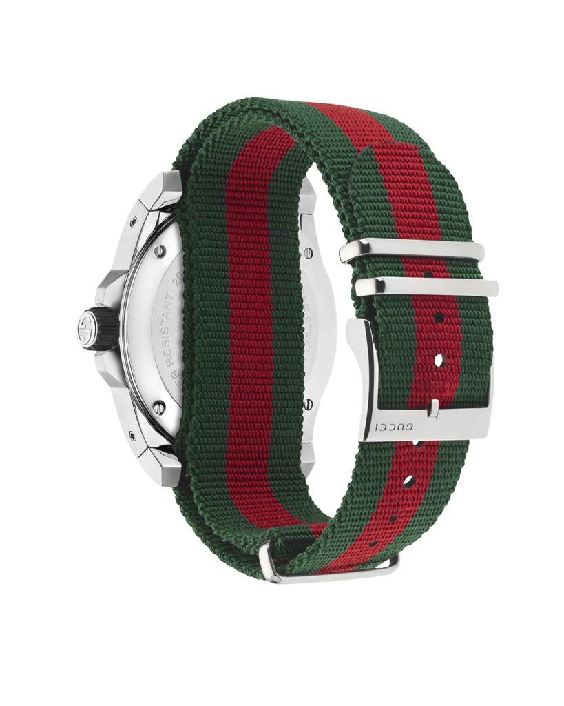 商品Gucci|45mm Gucci Dive Watch w/ Nylon Web Strap,价格¥12013,第5张图片详细描述