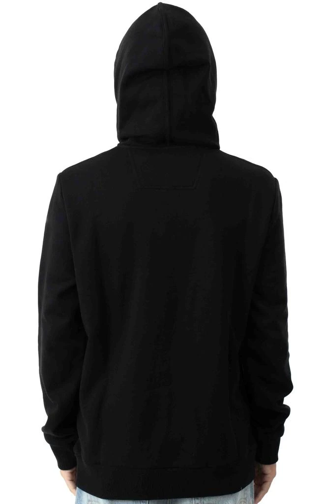 商品Calvin Klein|Monogram Logo Pullover Hoodie - Black,价格¥343,第3张图片详细描述