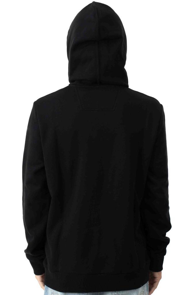 商品Calvin Klein|Monogram Logo Pullover Hoodie - Black,价格¥161,第5张图片详细描述