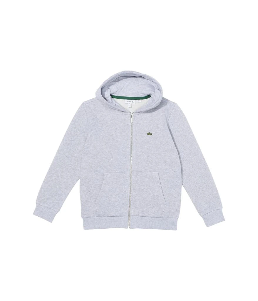 商品Lacoste|Solid Full Zip Hoodie Sweatshirt (Toddler/Little Kids/Big Kids),价格¥369,第1张图片