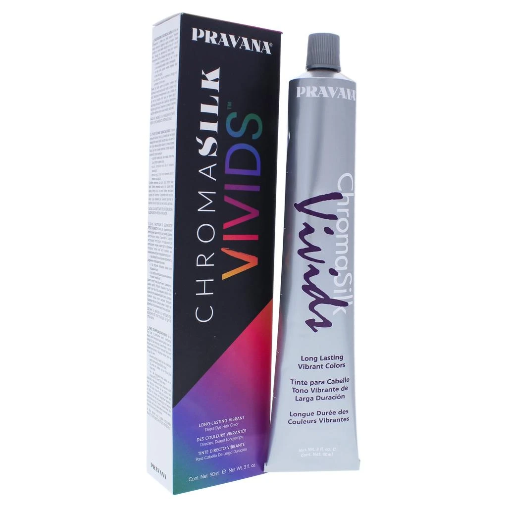 商品Pravana|ChromaSilk Vivids Long-Lasting Vibrant Color - Pink by Pravana for Unisex - 3 oz Hair Color,价格¥134,第1张图片