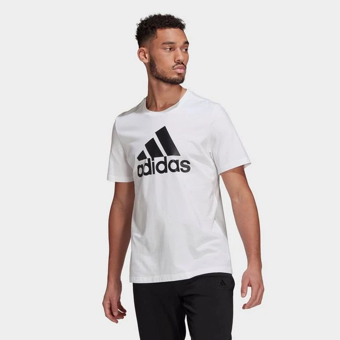 商品Adidas|Men's adidas Essentials Big Logo Short-Sleeve T-Shirt,价格¥222,第1张图片