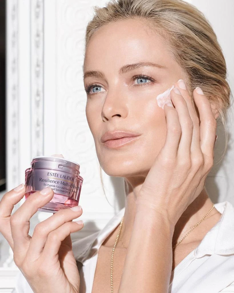 商品Estée Lauder|Resilience Multi-Effect Tri-Peptide Face & Neck Cream Moisturizer SPF 15 for Dry Skin,价格¥883,第2张图片详细描述