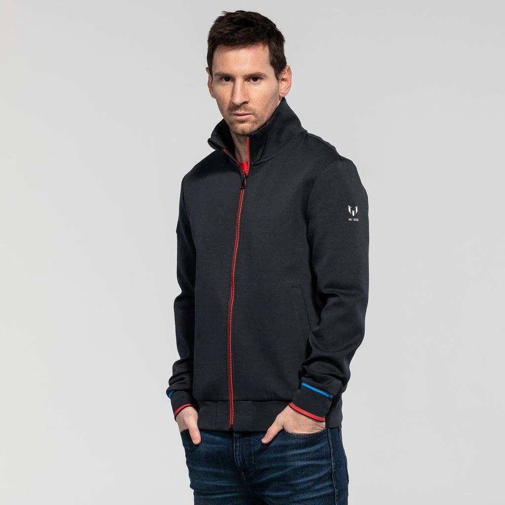 商品Smart Shirts|Messi Signature Cuff Track Jacket - Black,价格¥447,第1张图片