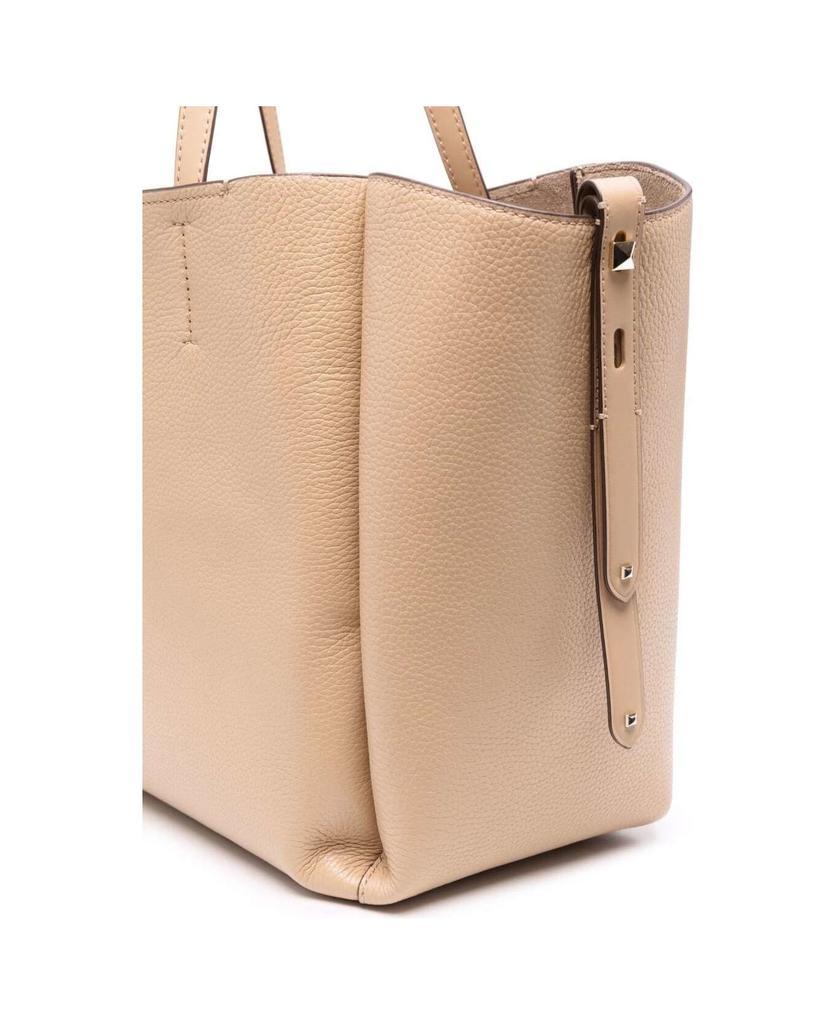 商品Michael Kors|Michael Kors Women's Freya Leather Tote Bag With Logo Plate,价格¥1964,第5张图片详细描述