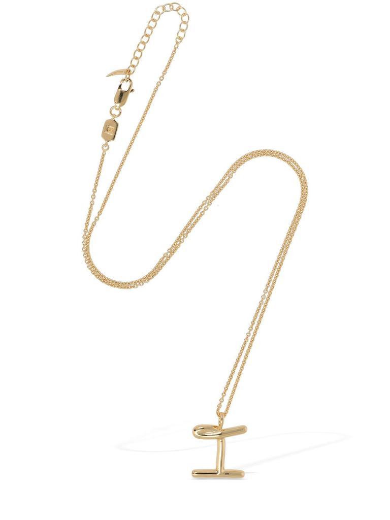 商品Missoma|Curvy Molten "i" Pendant Necklace,价格¥810,第4张图片详细描述