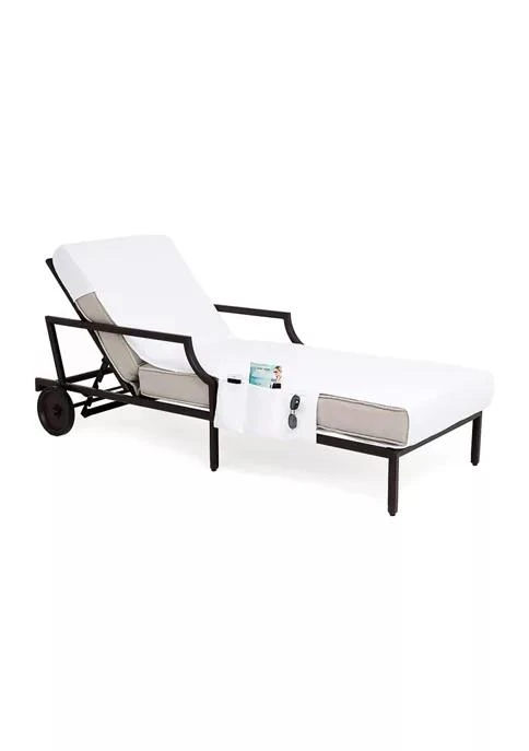 商品Linum Home Textiles|Home Standard Size Chaise Lounge Cover With Side Pockets,价格¥683,第1张图片