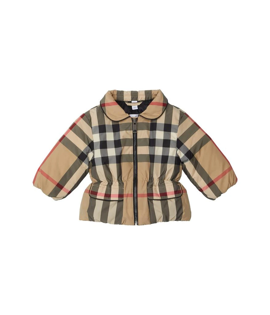 商品Burberry|Mollie Check New Jacket (Infant/Toddler),价格¥3678,第1张图片