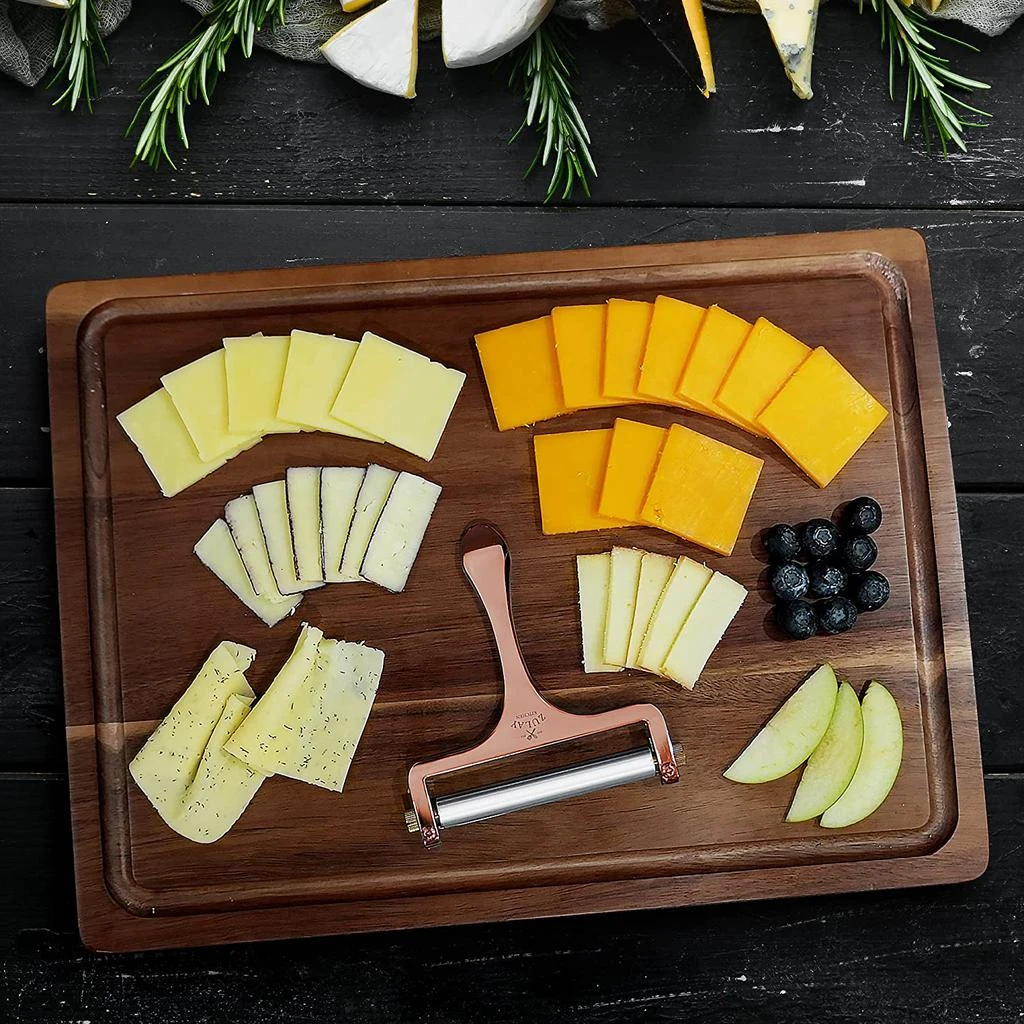 商品Zulay Kitchen|Cheese Slicer With Adjustable Thickness With 2 Extra Wires,价格¥207,第3张图片详细描述