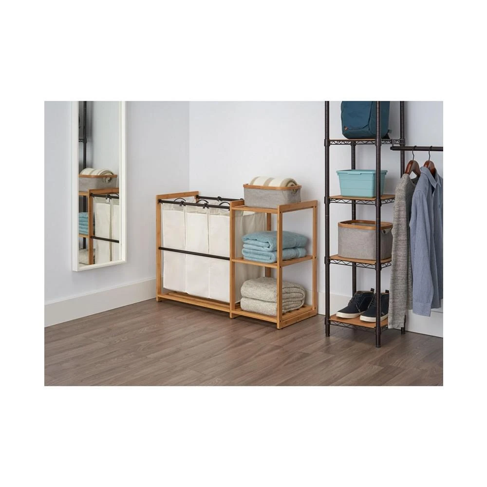 商品TRINITY|Ecostorage 3 Bag Bamboo Laundry Station,价格¥805,第2张图片详细描述