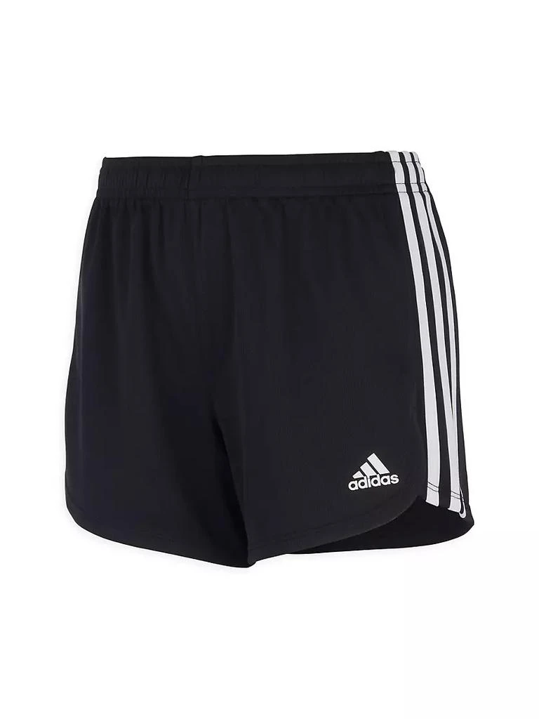 商品Adidas|Little Girl's & Girl's 3-Stripe Mesh Shorts,价格¥111,第1张图片
