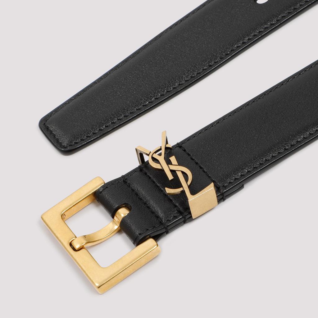 商品Yves Saint Laurent|SAINT LAURENT  LEATHER BELT,价格¥2839,第5张图片详细描述