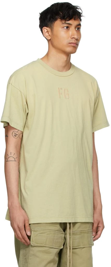 商品Fear of god|Green 'FG' T-Shirt,价格¥1104,第2张图片详细描述