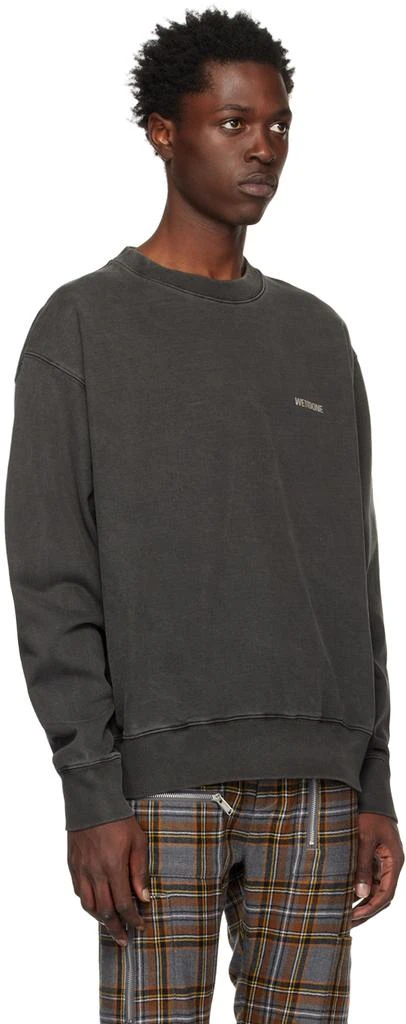 商品We11done|Gray Basic Sweatshirt,价格¥3098,�第2张图片详细描述