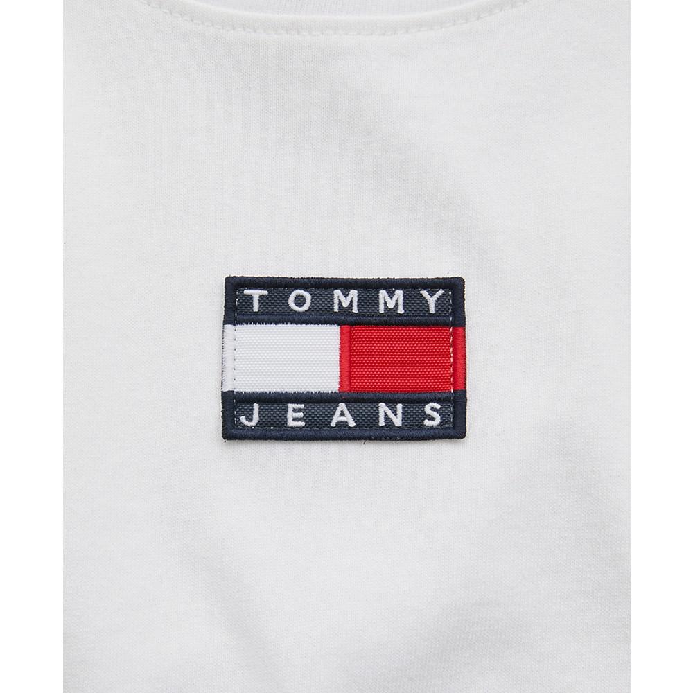 Men's Tommy Badge Embroidered Logo T-shirt商品第4张图片规格展示