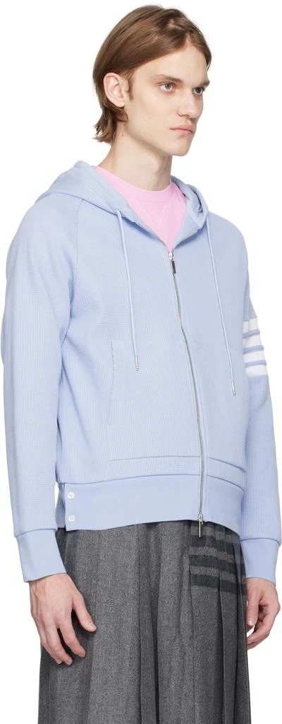 商品Thom Browne|Blue 4-Bar Hoodie,价格¥5931,第2张图片详细描述