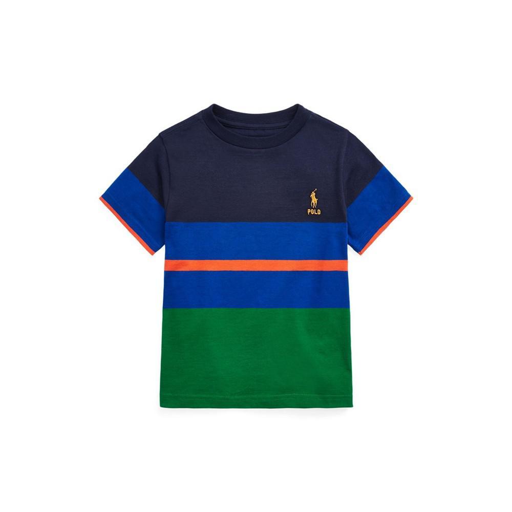 商品Ralph Lauren|Big Boys Striped Cotton Jersey T-shirt,价格¥204,第3张图片详细描述