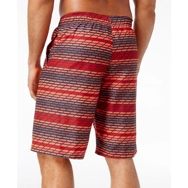 商品NIKE|Men's Swift Striped Volley Swim Trunks, 11",价格¥96,第3张图片详细描述