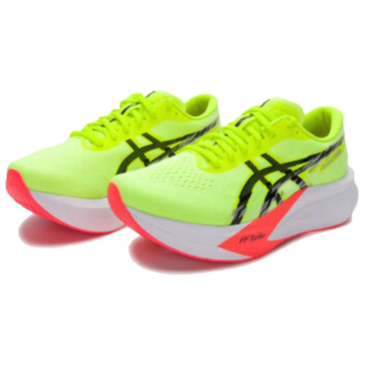 商品[国内直发] Asics|MAGIC SPEED 4 舒适耐用 竞速 低帮 马拉松跑步鞋 男款 黄黑,价格¥1268,第4张图片详细描述