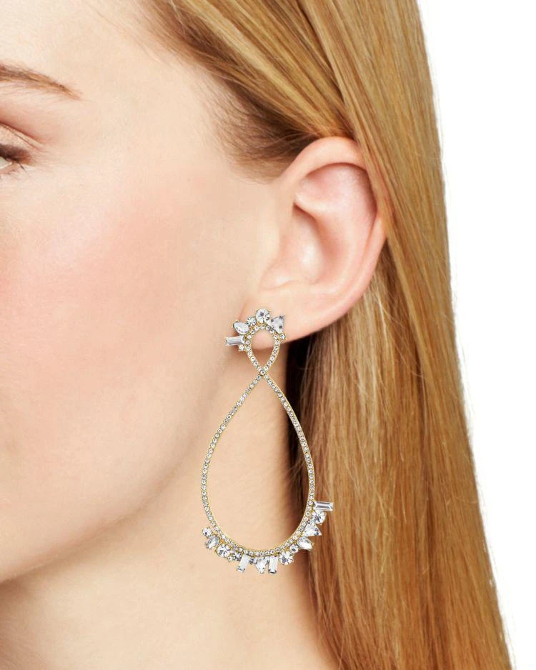 商品BAUBLEBAR|Anastasia Hoop Earrings,价格¥198,第2张图片详细描述
