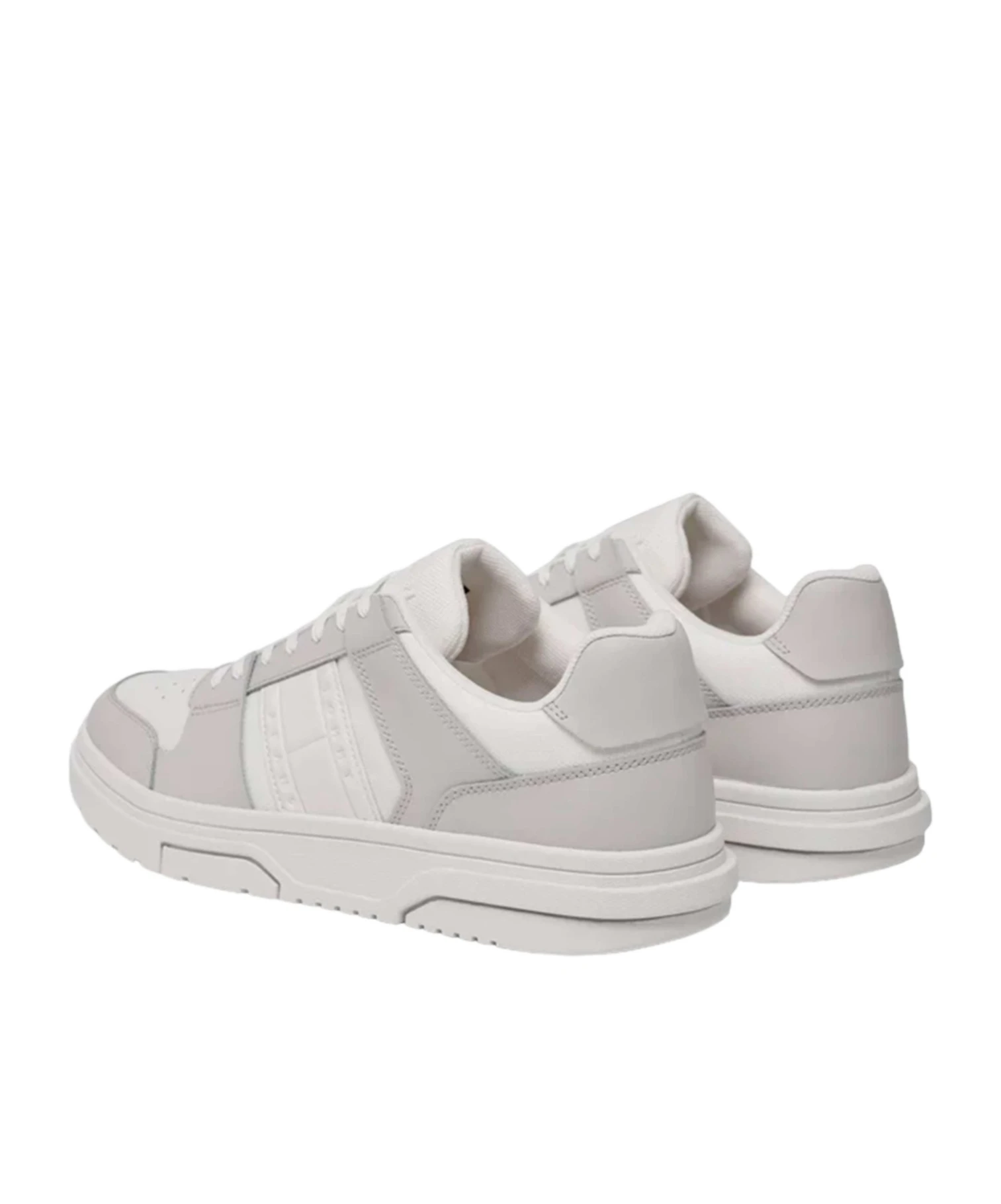 商品【商品预售7天】 Tommy Hilfiger|Tommy Hilfiger 男士运动鞋 EM0EM01345PSU 白色,价格¥1064,第4张图片详细描述