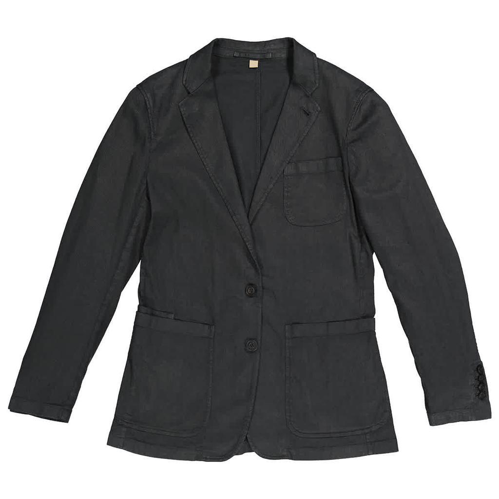 商品Burberry|Slim Fit Linen Cotton Tailored Jacket,价格¥2627,第1张图片