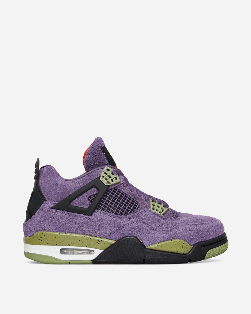 商品Jordan|女款 Air Jordan 4 休闲鞋 紫麂皮 初号机,价格¥1460,第4张图片详细描述