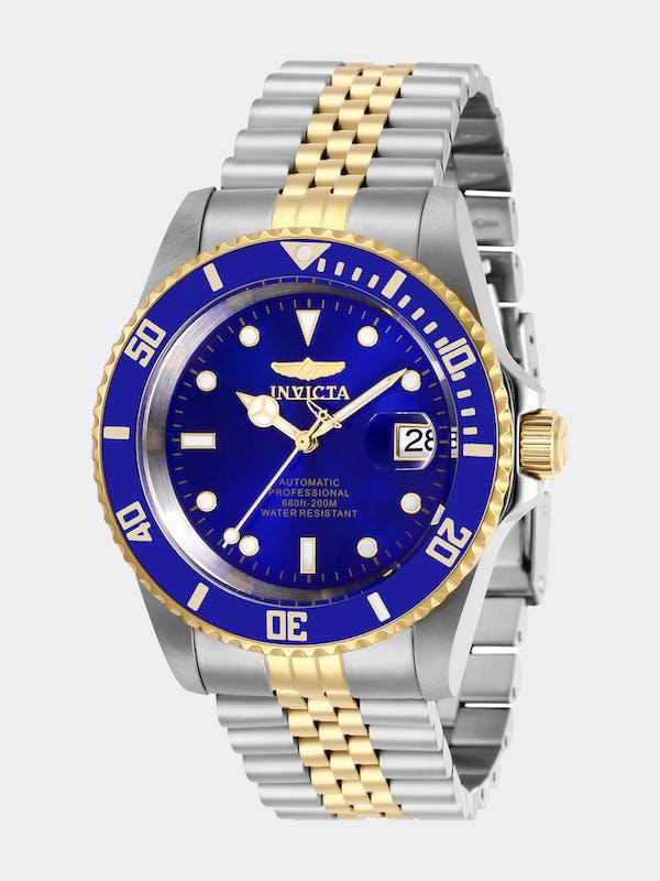 Mens 29182 Blue Stainless Steel Automatic Formal Watch商品第1张图片规格展示