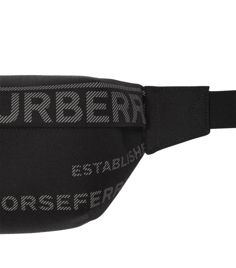 Small Canvas Horseferry Print Belt Bag 商品