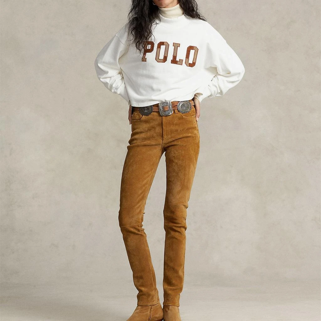 商品Ralph Lauren|Polo Ralph Lauren Nevis Logo-Appliquéd French Cotton-Terry Sweatshirt,价格¥802,第1张图片